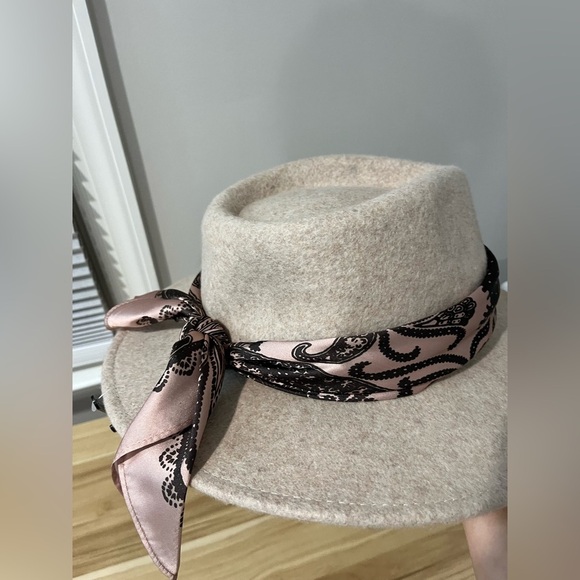 Scarf-Trimmed Rancher by Anthropologie